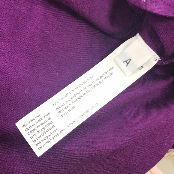 Eileen Fisher Raisinette Fine Tencel Dress - Picture 6 of 7